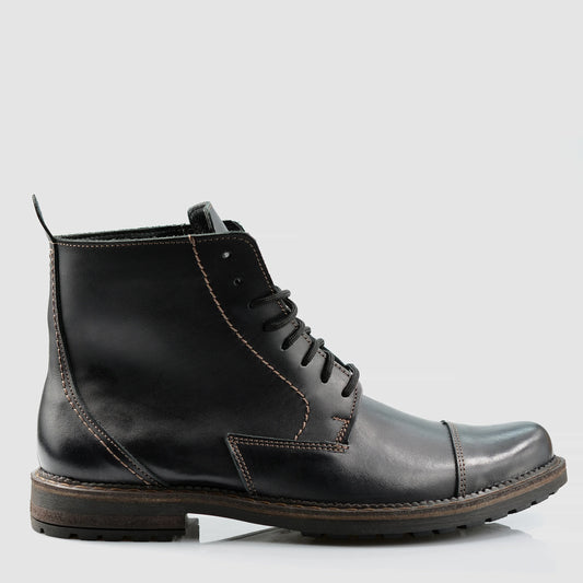 Handmade Black Leather Men’s Chelsea Boots – Classic | KarolShoes