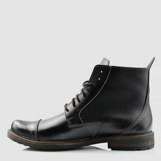 Handmade Black Leather Men’s Chelsea Boots – Classic | KarolShoes