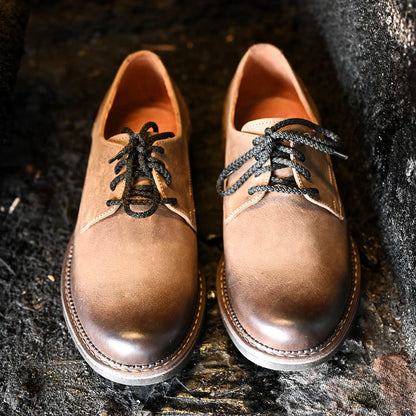 Brązowe skórzane półbuty męskie – Aldo | Jordan Handmade Shoes – zdjęcie 11