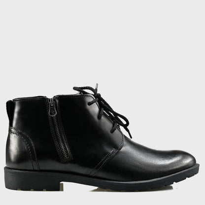 Sztyblety męskie skórzane czarne – Raven | Jordan Handmade Shoes – zdjęcie 1