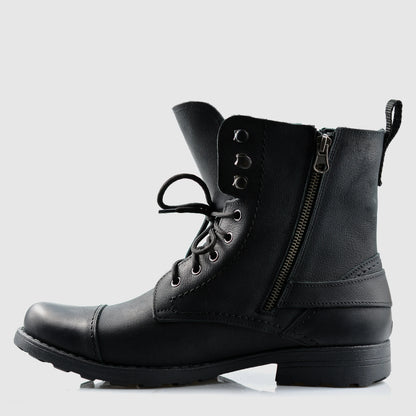 Sztyblety męskie skórzane czarne – Alex | Jordan Handmade Shoes – zdjęcie 2