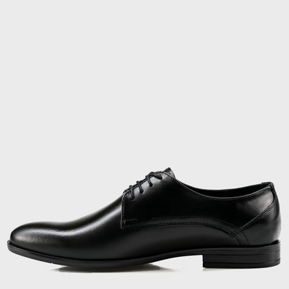 Czarne skórzane półbuty męskie – Milano | Jordan Handmade Shoes – zdjęcie 2