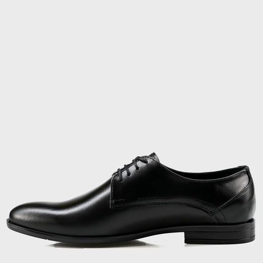 Czarne skórzane półbuty męskie – Milano | Jordan Handmade Shoes – zdjęcie 2