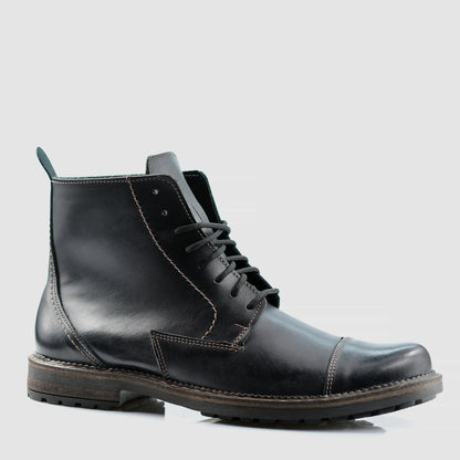 Sztyblety męskie skórzane czarne – Classic | Jordan Handmade Shoes – zdjęcie 3