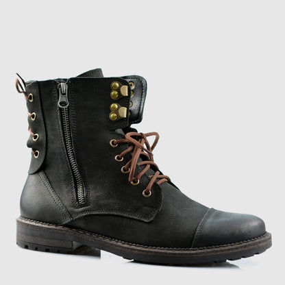 Sztyblety męskie skórzane czarne – Marc | Jordan Handmade Shoes – zdjęcie 3