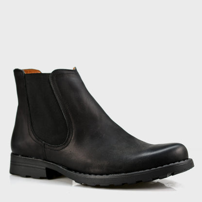 Sztyblety męskie skórzane czarne – York | Jordan Handmade Shoes – zdjęcie 3