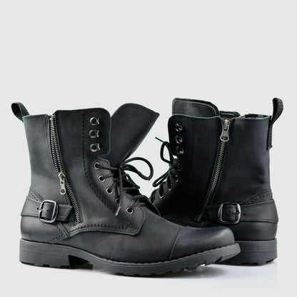 Sztyblety męskie skórzane czarne – Alex | Jordan Handmade Shoes – zdjęcie 4