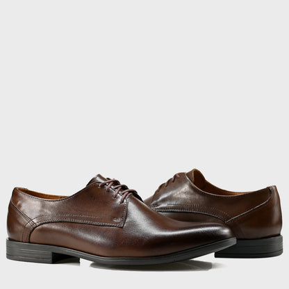 Brązowe skórzane półbuty męskie – Milano | Jordan Handmade Shoes – zdjęcie 5