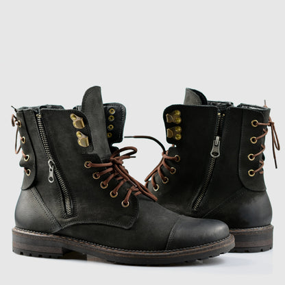 Sztyblety męskie skórzane czarne – Marc | Jordan Handmade Shoes – zdjęcie 4