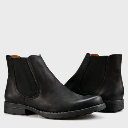Sztyblety męskie skórzane czarne – York | Jordan Handmade Shoes – zdjęcie 4