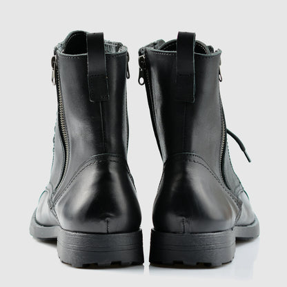 Sztyblety męskie skórzane czarne – Elegant | Jordan Handmade Shoes – zdjęcie 5