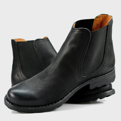 Sztyblety męskie skórzane czarne – York | Jordan Handmade Shoes – zdjęcie 5