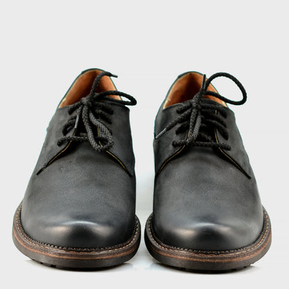 Czarne skórzane półbuty męskie – Aldo | Jordan Handmade Shoes – zdjęcie 6