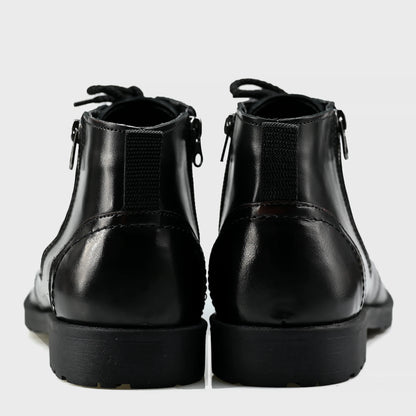 Sztyblety męskie skórzane czarne – Raven | Jordan Handmade Shoes – zdjęcie 6