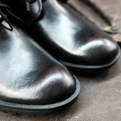 Sztyblety męskie skórzane czarne – Raven | Jordan Handmade Shoes – zdjęcie 8